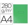Classificador Exacompta Cartolina Reciclada Din A4 Verde 280Gr com 2 Abas Interior