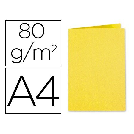 Classificador Exacompta Din A4 Amarelo 80Gr