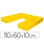 Colchão de Dormir Sumo Didactic 110X60X10 Cm Amarelo