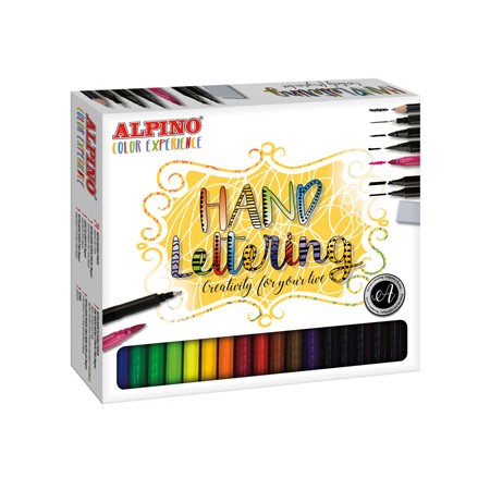Conjunto Desenho Alpino Color Experience Lettering