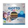 Conjunto Giotto Make Up 6 Lapis Cosmeticos Cores Metalicas