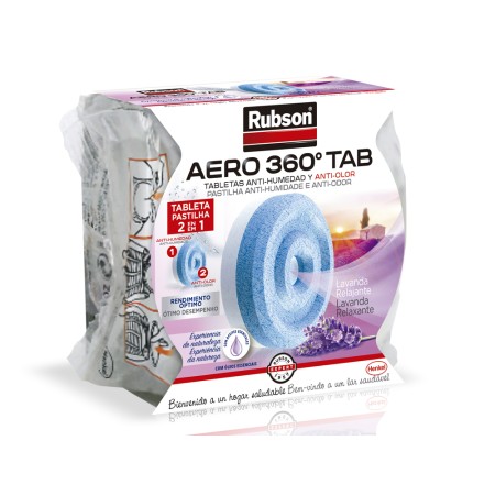 Desumidificador Rubson Aero 360 Aromaterapia Lavanda Recarga Pastilha