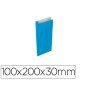 Envelope Basika Celulose Celeste com Fole Xxs 100X200X30 Mm Pack de 25 Unidades