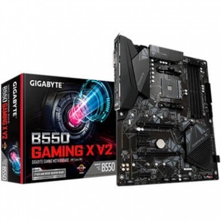 Placa mãe gigabyte am4 b550 gaming x v2 atx - 4xddr4 - 4xsata6 - 1xusb 3.2 - 2xusb 2.0