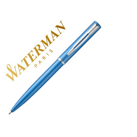 Esferografica Waterman Allure Lacada Azul em Estojo de Oferta