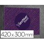 Expositor de Parede Archivo 2000 Premium com Adesivo Poliestireno Transparente Din A3 Horizontal 420X300 Mm