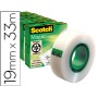 Fita Adesiva Scotch Invisivel 33 Mt x 19 Mm Pack 6 Rolos