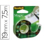 Fita Adesiva Scotch Magic 7,5X19Mm em Desenrolador