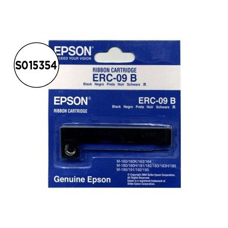 Fita Impressora Epson Erc-09B Preto M-160/163/164/180/180H/ 181/182/183/185/190/191/192/ 195