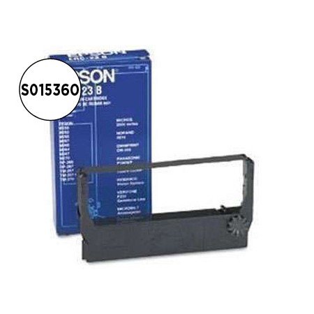 Fita Impressora Epson Erc-23Br Preto/Vermelho M-267/270
