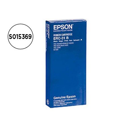Fita Impressora Epson Erc-31B Preto M-930 Tm-930/930Ii/950/ U950/U925/H5000/U590