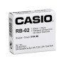 Fita Maquina Casio Rb-02 Grupo 51 Nylon Preto/Vermelho Para Calculadoras Fr-620Tec / Fr-620Re / Dr-420Tec / Dr-420Re