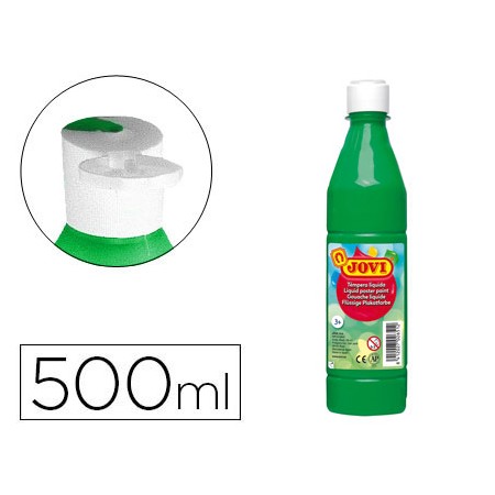 Guache Liquido Jovi 500 Ml Verde Medio