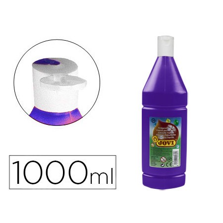 Guache Liquido Jovi Escolar 1000 Ml Violeta