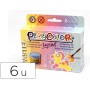 Guache Liquido Playcolor Liquid Pastel 40 Ml Caixa de 6 Unidades Cores Sortidas