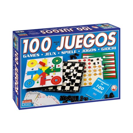 Jogo de Mesa Falomir -100 Jogos Reunidos