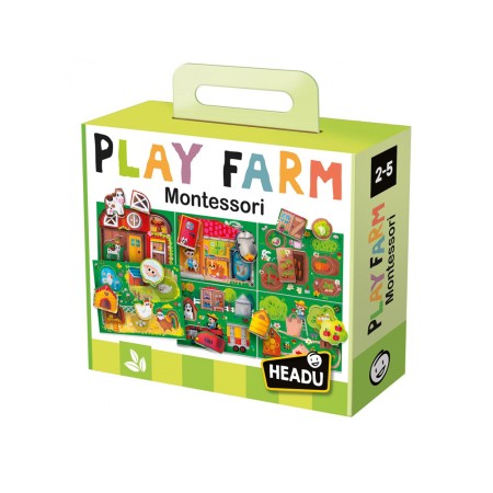 Jogo Didatico Headu Baby Play Farm Montessori