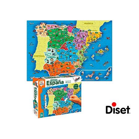 Jogo Diset Didatico Provincias de Espanha