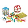 Juego Miniland de Construccion Compuesto de 32 Vigas Material Eco 150X210X150 Mm