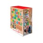 Kit Para Pintar Welcome Family com 60 Cadernos Para Colorir E 60 Caixas de 4 Lapis de Cores Sortidas