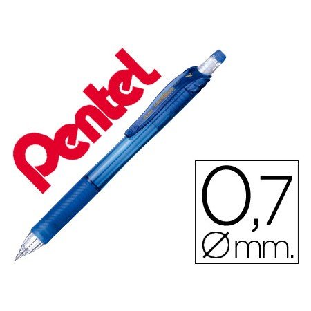 Lapiseira Pentel Energize x 0.7 Mm -Azul