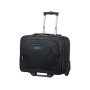 Mala Para Portatil Samsonite American Tourister Work de 15,6" com Rodas E Compartimento Para Roupa Cor Preta 230X440X380