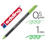 Marcador Edding 1200 Ponta de Fibra Redonda Traco 1 Mm N.64 Verde Neon