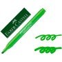 Marcador Faber Fluorescente Textliner 38 Verde