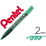 Marcador Pentel Giz Smw26 Wet Erase Verde