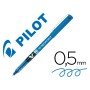 Marcador Pilot Ponta Fina V-5 Azul 0.5 Mm