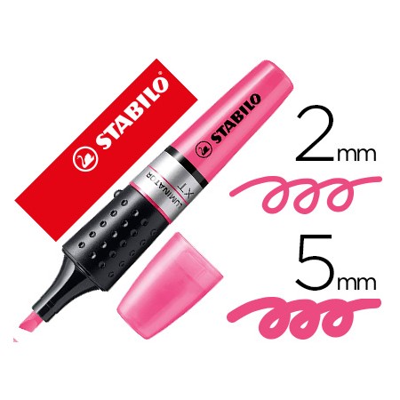 Marcador Stabilo Boss Luminator Rosa Tinta Liquida