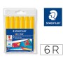 Marcador Staedtler Color Jumb O Traco 3 Mm Unicolor Amarelo