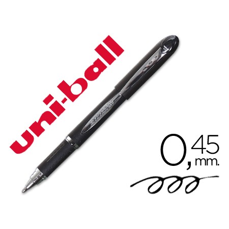 Marcador Uni-Ball Roller Sx-210 Preto