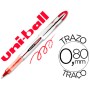 Marcador Uni-Ball Roller Ub-200 Vision Vermelho 0,8 Mm