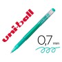 Marcador Uni-Ball Roller Uf-222 Tinta Gel Apagavel 0,7 Mm Verde