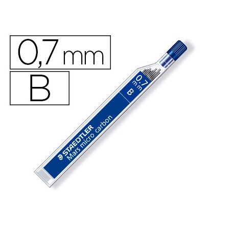 Minas Staedtler Mars Micro Grafite 0,7 Mm B Tubo com 12 Unidades