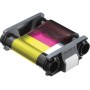 Pack de Consumivel Para Impressora Badgy 100 Impressoes com Fitade Cor E 100 Cartoes