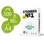 Papel Fotocopia Steinbeis N.1 100% Reciclado Din A4 80 Gr Embalagem de 500 Folhas
