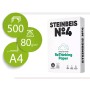 Papel Fotocopia Steinbeis N.4 100% Reciclado Din A4 80 Gr Embalagem de 500 Folhas