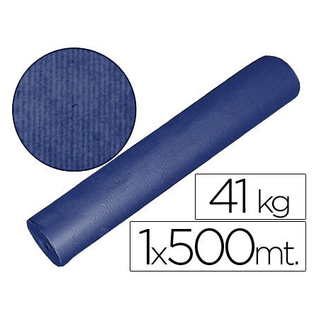 Papel Kraft Azul 1,00 Mt x 500 Mt 41 Kg