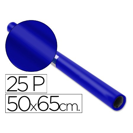 Papel Lustro Sadipal 50 x 65 Cm 65 Gr Azul