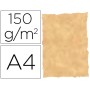 Papel Pergaminho Troquelado Din A4 150 Gr Cor Parchment Ocre Embalagem de 25 Folhas