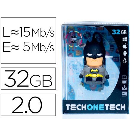 Pen Drive USB Tech One Tech Batman 32 Gb