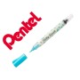 Pincel Pentel Milky Brush Cor Pastel Azul