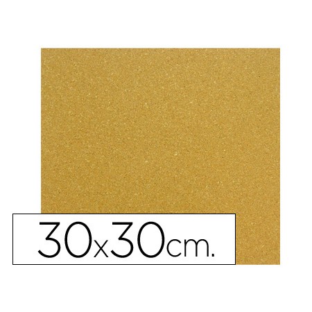 Placa Cortica 30 x 30 Cm 4 Mm Espessura