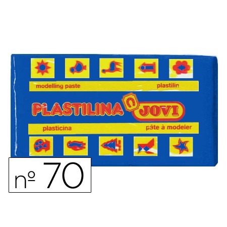 Plasticina Jovi 70 50 Gr Azul Escuro