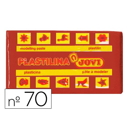 Plasticina Jovi 70 50 Gr Castanho