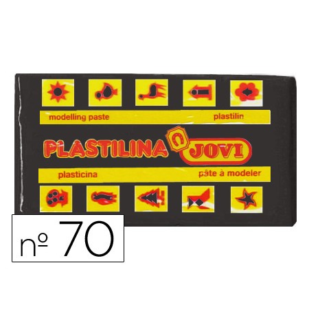 Plasticina Jovi 70 50 Gr Preto