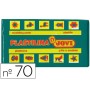 Plasticina Jovi 70 50 Gr Verde Escuro