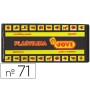 Plasticina Jovi 71 150 Gr Preto